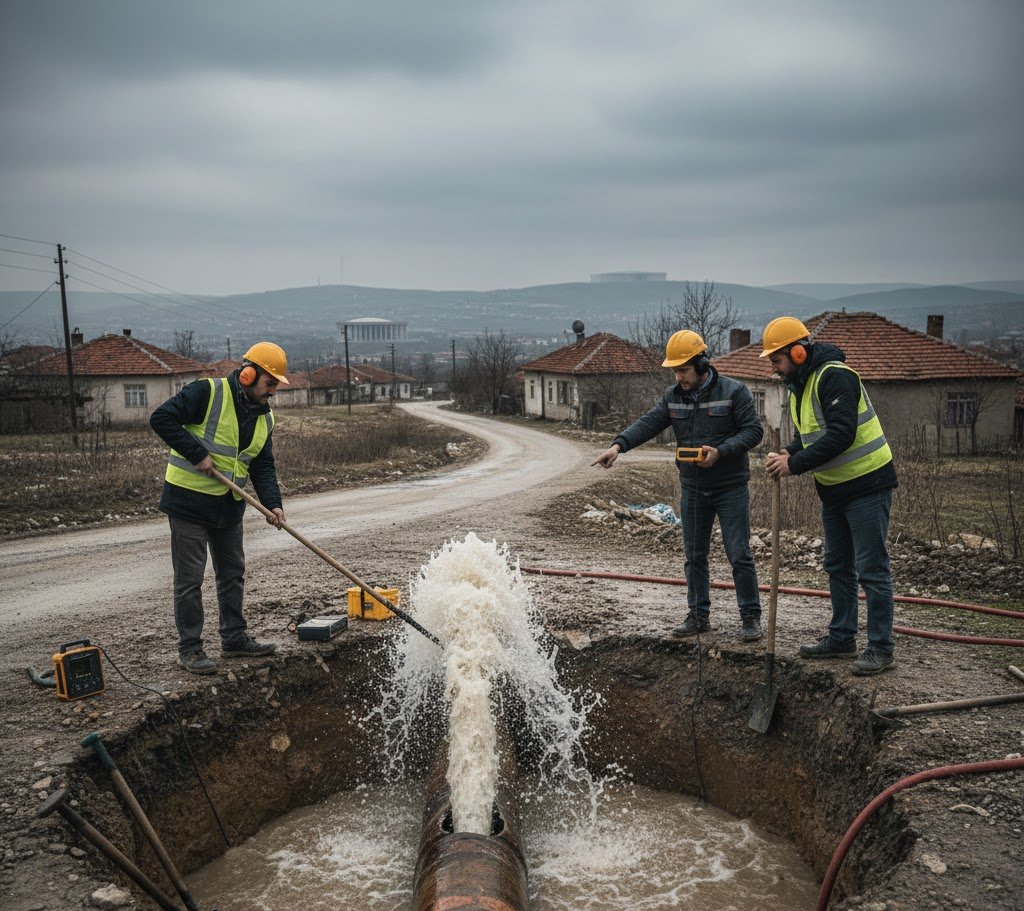 Ankara Dış Hat Su Tesisatı Kaçağı