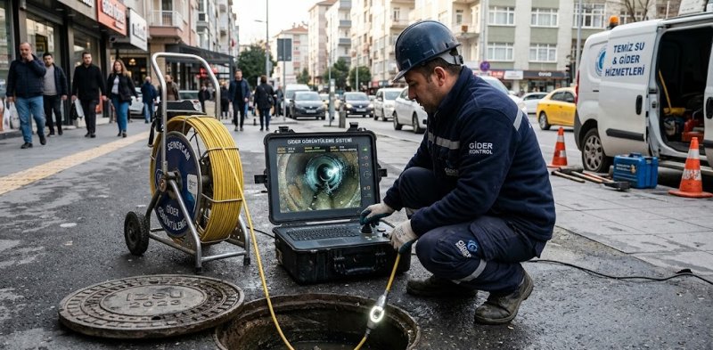 Ankara Gider Borusu Görüntüleme