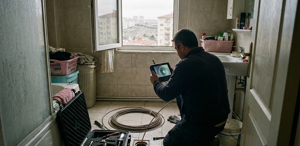 Ankara Gider Borusu Kameralı Görüntüleme