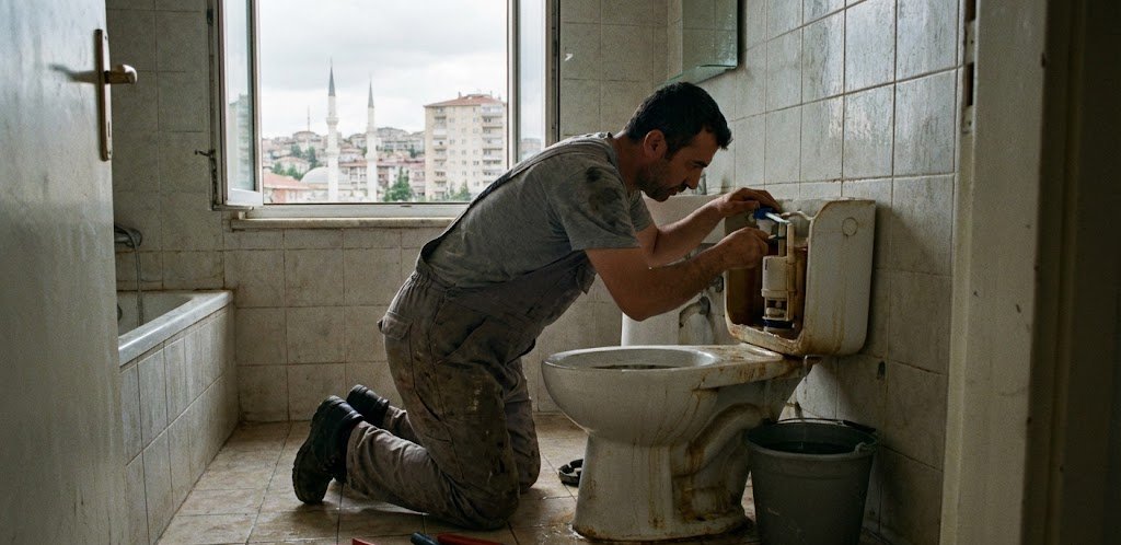 Ankara Tuvalet Sifonu Su Kaçağı Çözümü